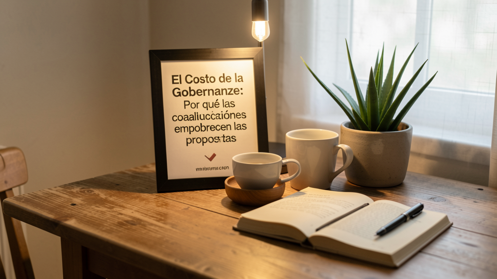 Detalle fotográfico relacionado con El Costo de la Gobernanza: Por qué las coaliciones empobrecen las propuestas