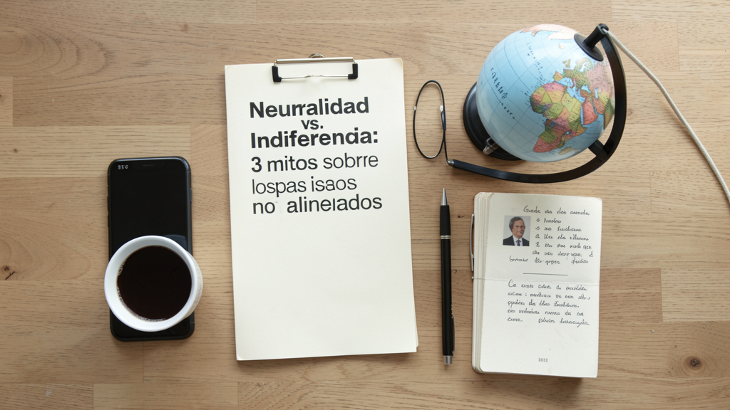 Imagen editorial que ilustra Neutralidad vs. Indiferencia: 3 mitos sobre los países no alineados